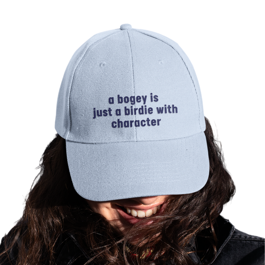A Bogey is Just a Birdie With Character - Golf Cap by The Witty Golfer