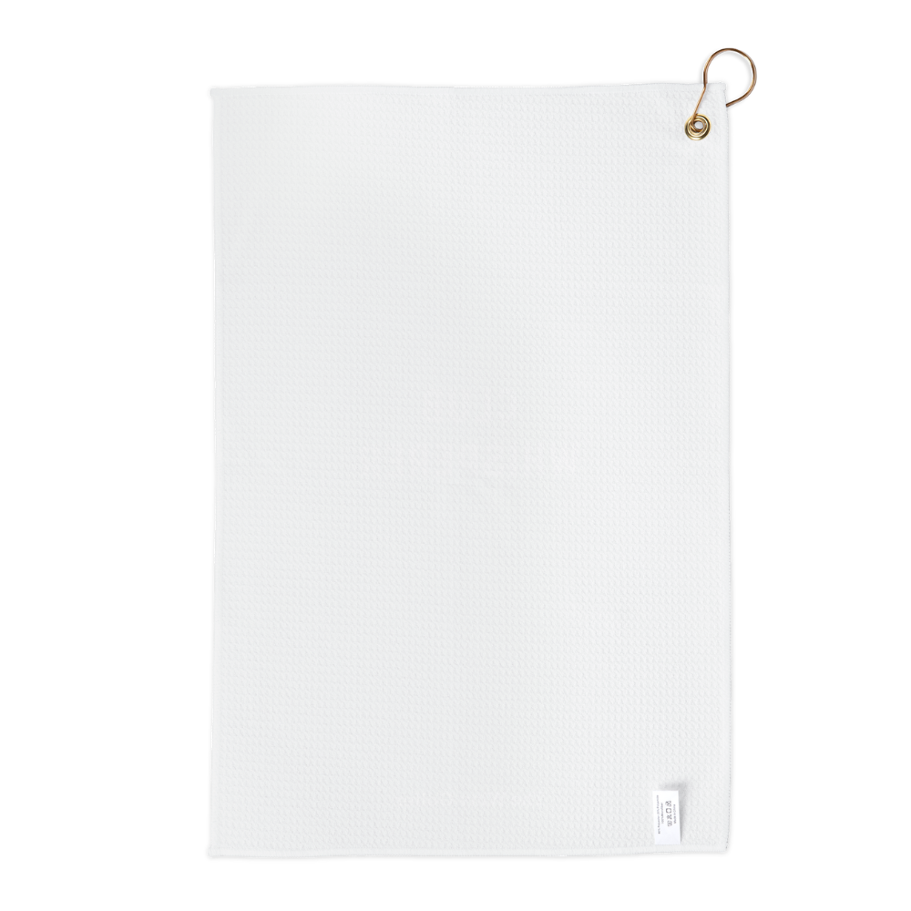 Clean Clubs, Dirty Swing - Golf Towel by The Witty Golfer