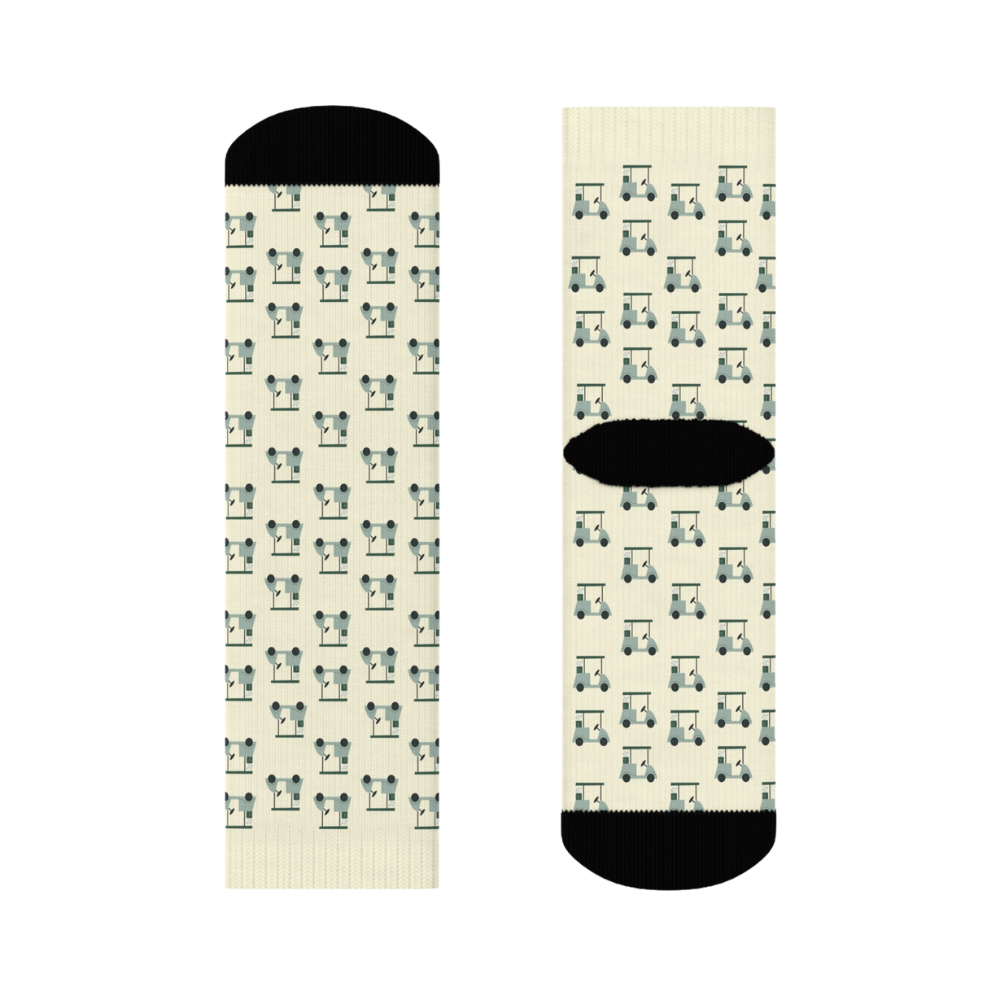 Golf Cart - Ankle Socks by The Witty Golfer