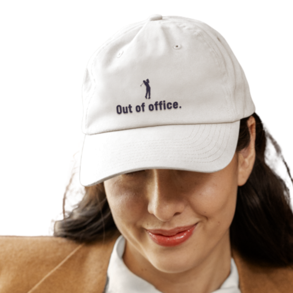 Out Of Office - Golf Cap by The Witty Golfer