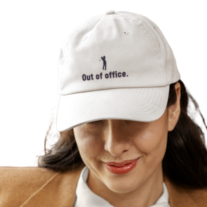Out Of Office - Golf Cap by The Witty Golfer