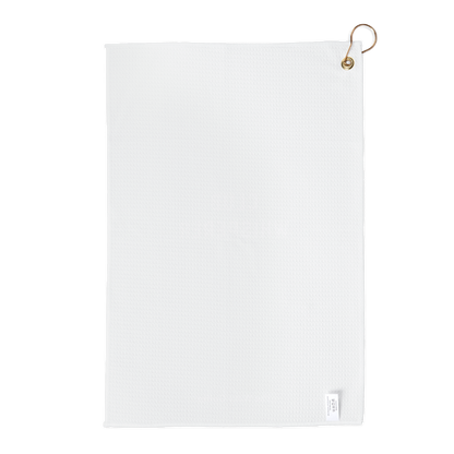 Clean Clubs, Dirty Swing - Golf Towel by The Witty Golfer