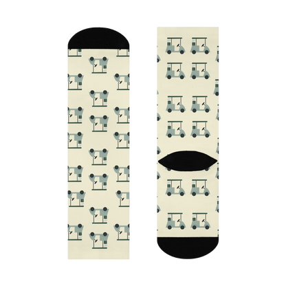 Golf Cart - Cushioned Socks By The Witty Golfer