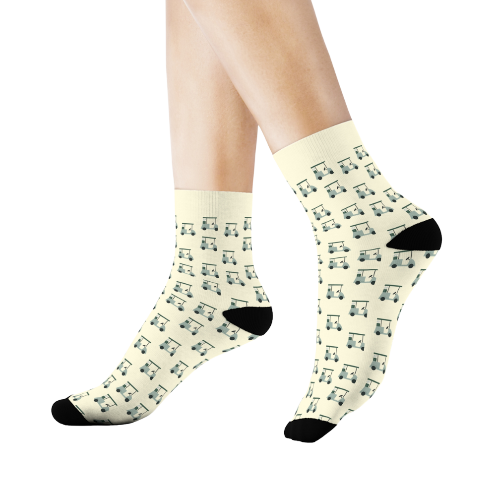 Golf Cart - Ankle Socks by The Witty Golfer