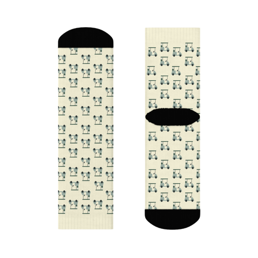 Golf Cart - Ankle Socks by The Witty Golfer