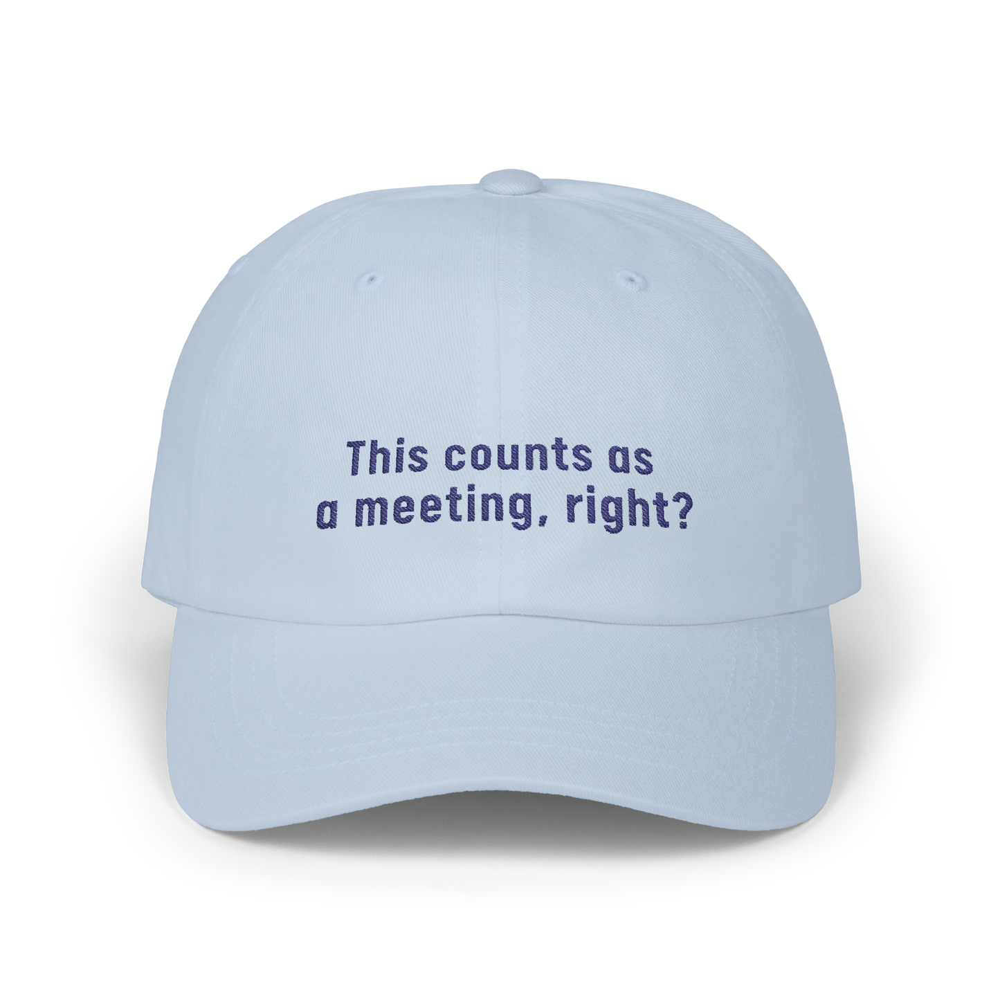 This Counts as a Meeting, Right? - Golf Cap by The Witty Golfer