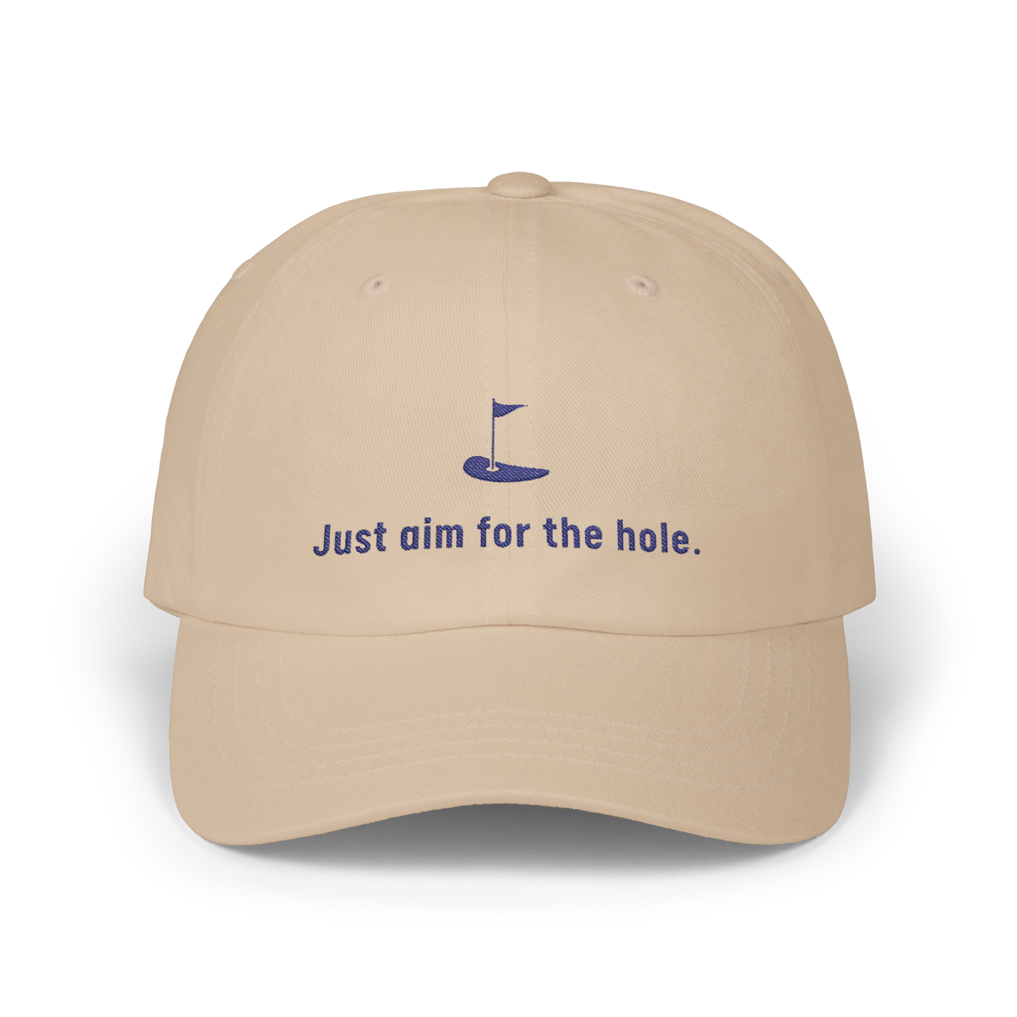 Just Aim For The Hole - Golf Cap by The Witty Golfer