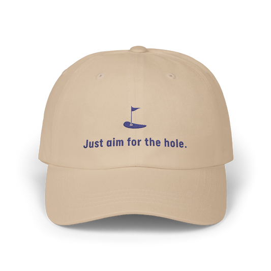 Just Aim For The Hole - Golf Cap by The Witty Golfer