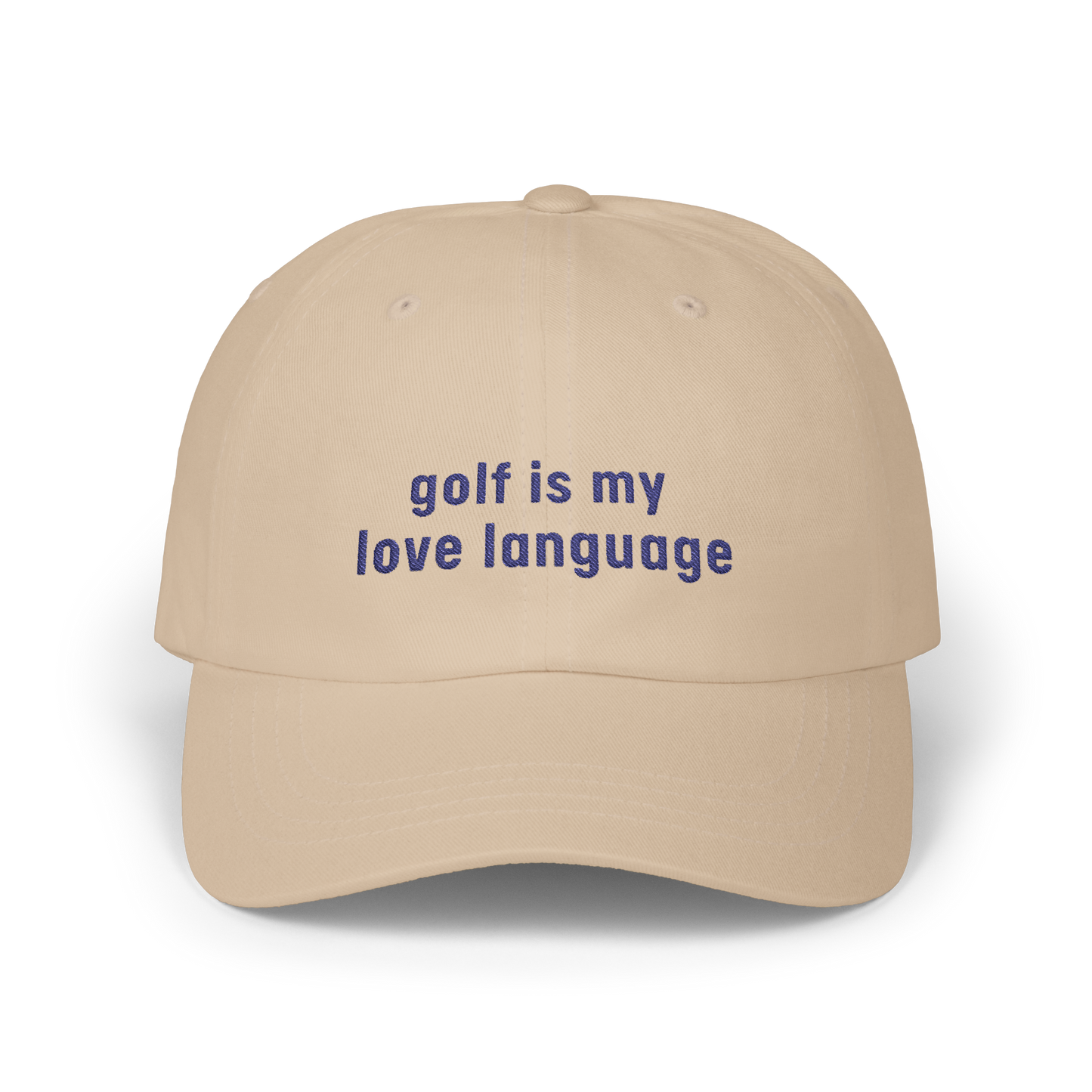 Golf is My Love Language - Golfer Cap by The Witty Golfer