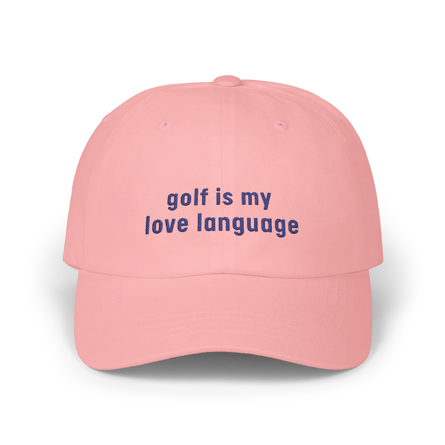 Golf is My Love Language - Golfer Cap by The Witty Golfer
