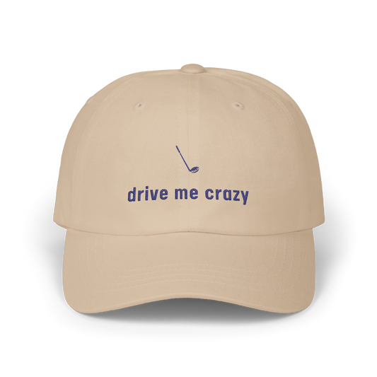 Drive Me Crazy - Golf Cap by The Witty Golfer