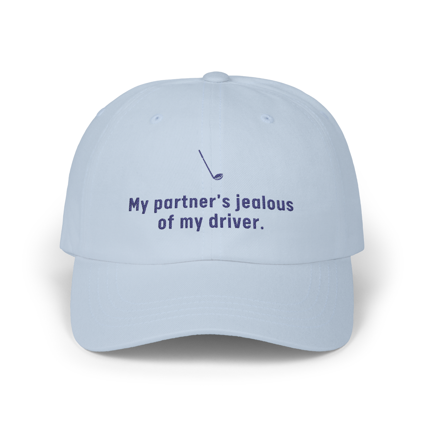 My partner's Jealous Of My Driver - Golf Cap by The Witty Golfer