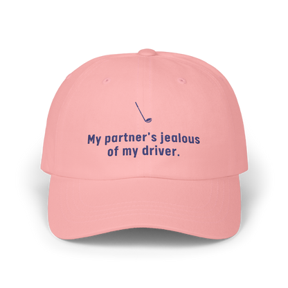 My partner's Jealous Of My Driver - Golf Cap by The Witty Golfer