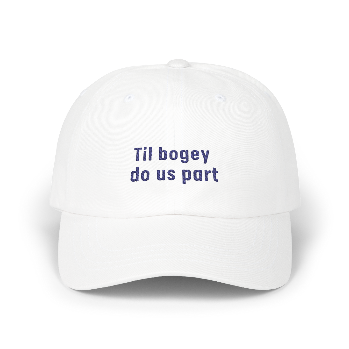 Til Bogey Do Us Part - Golf Cap by The Witty Golfer