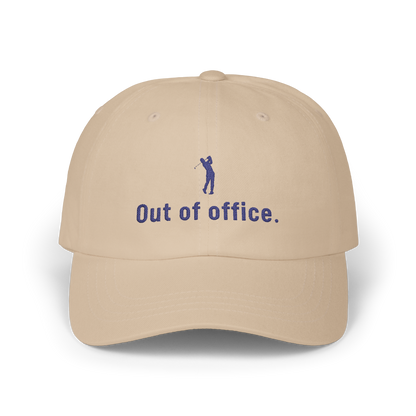 Out Of Office - Golf Cap by The Witty Golfer