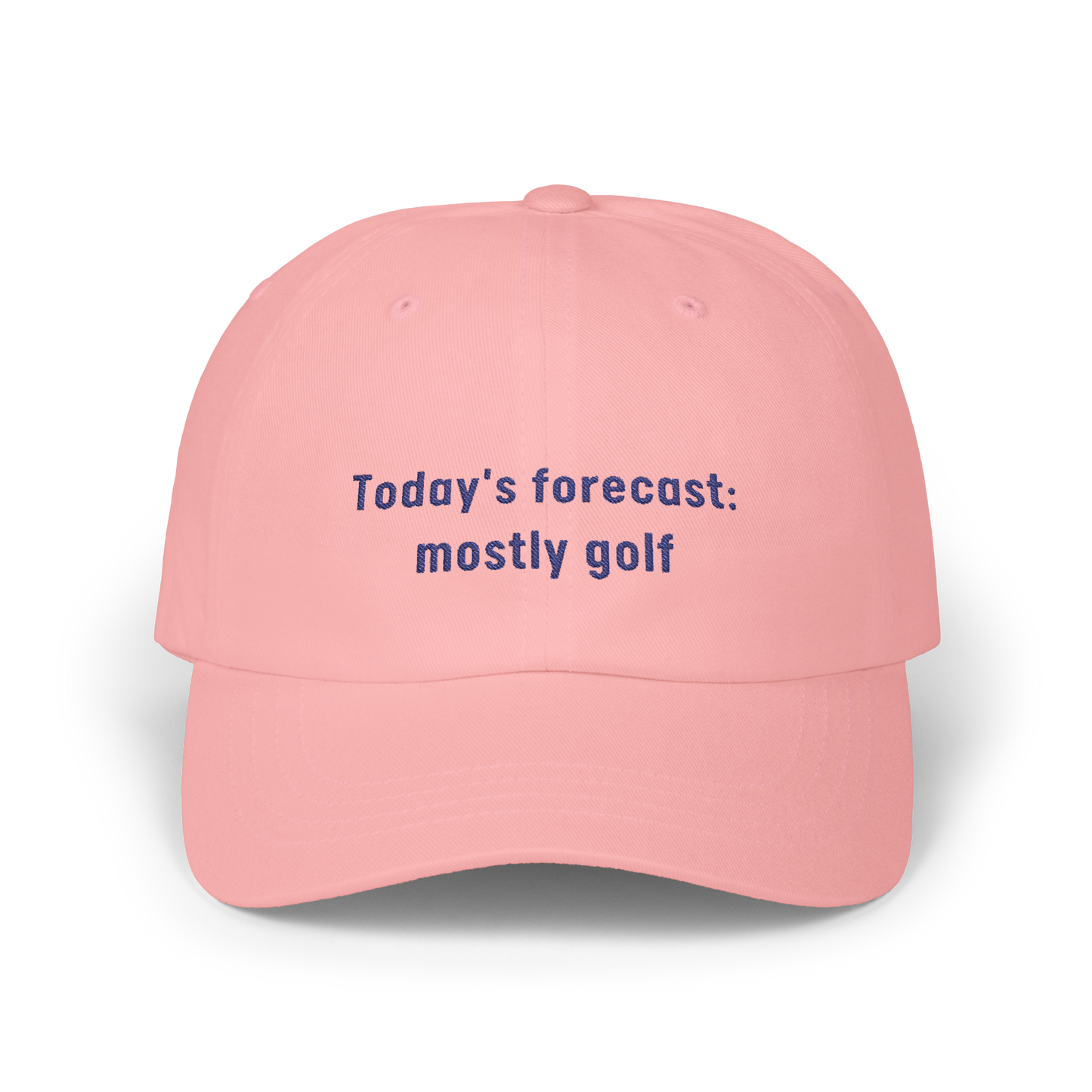 Today's Forecast: Mostly Golf - Golf Cap by The Witty Golfer