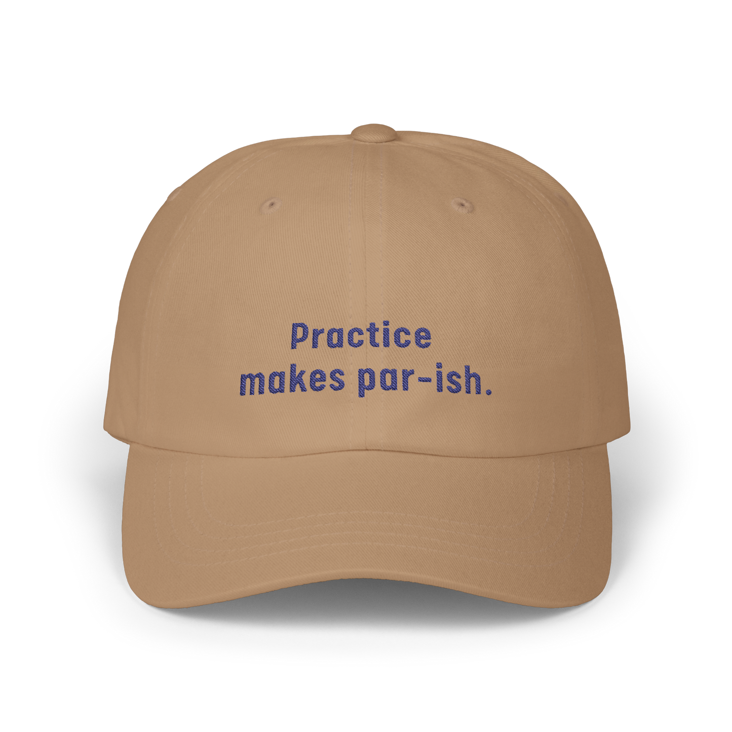 Practice Makes Par-ish - Golf Cap by The Witty Golfer